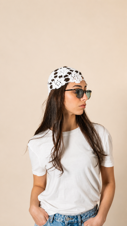 Nala Skull Cap / White