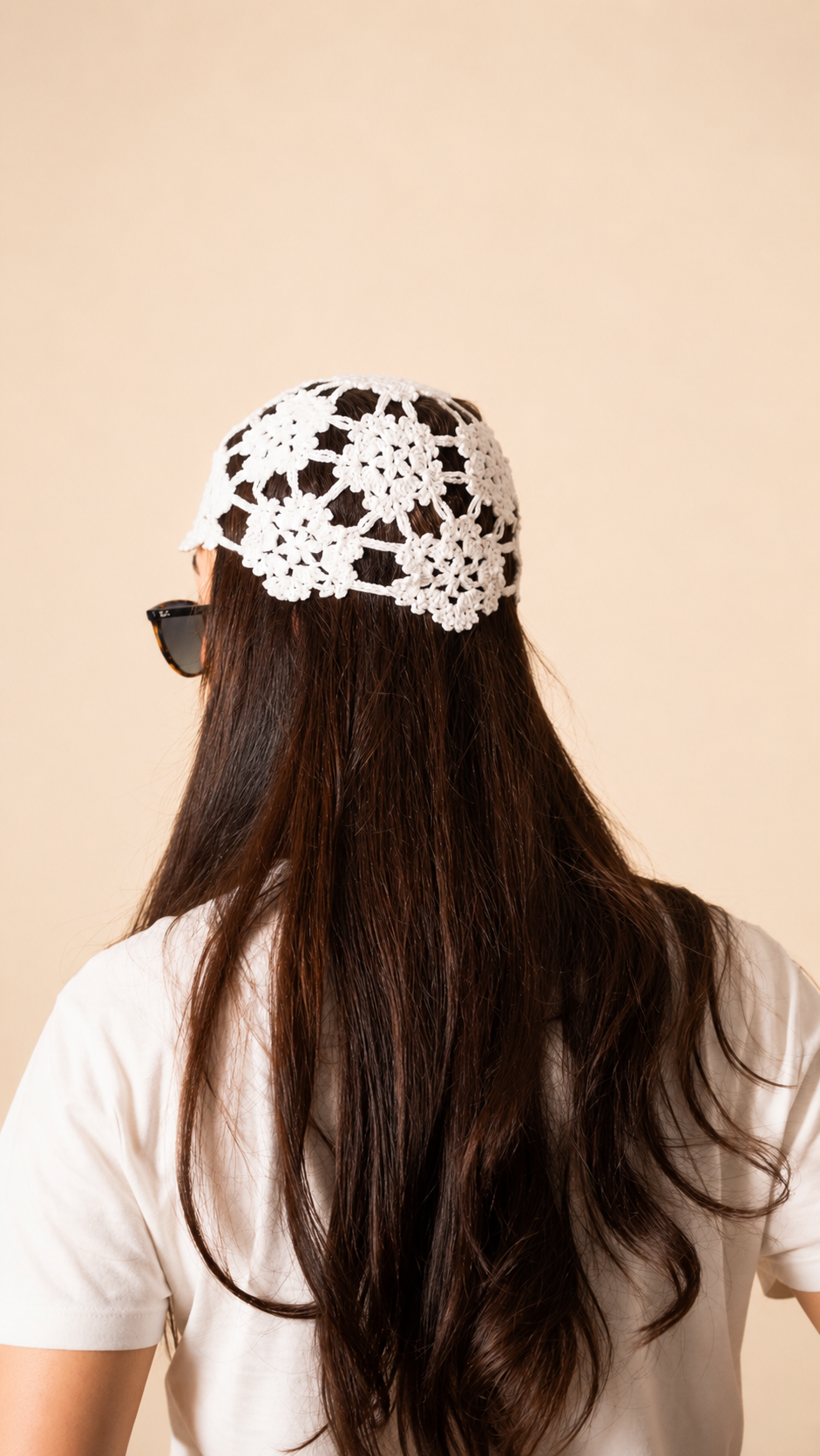 Nala Skull Cap / White
